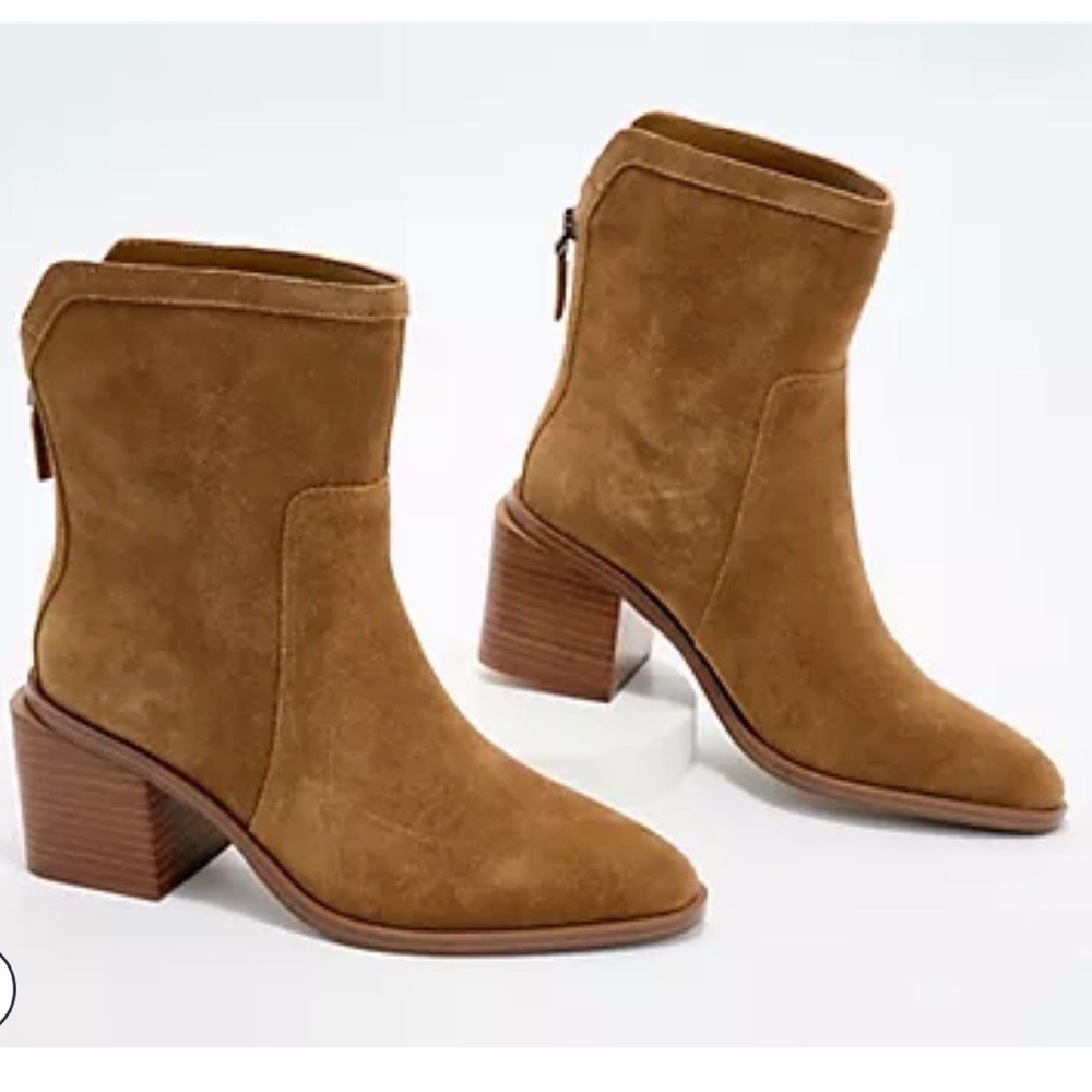 Vince Camuto Kortimy Brown Suede Boots